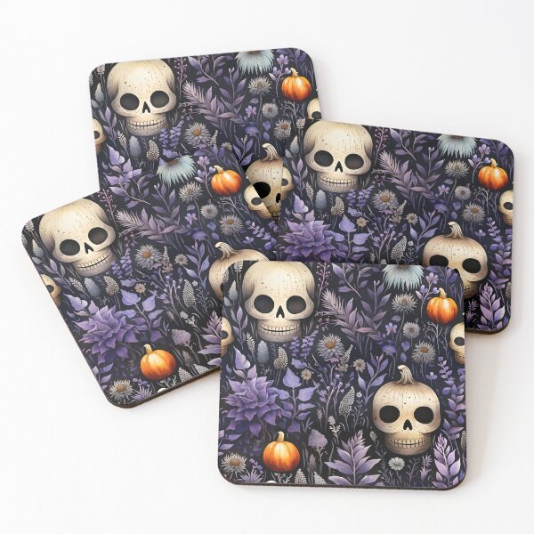 Item preview, Watercolor Trick or Treat Treasures - Halloween Art designed and sold by Studio-Mind.