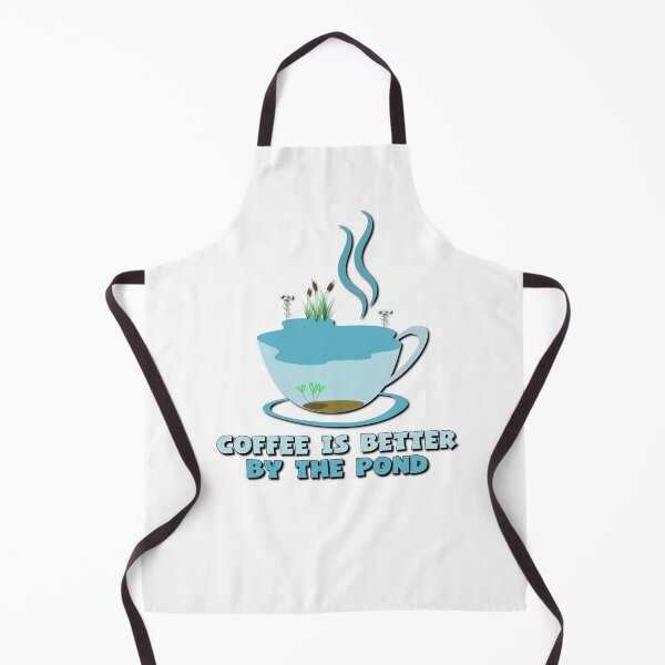 Item preview, Coffee is Better by the Pond designed and sold by DeadPixelDesign.