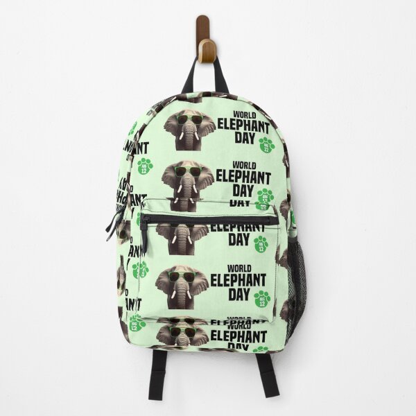 Item preview, 12 Aug. WORLD ELEPHANT DAY designed and sold by challengecafe.