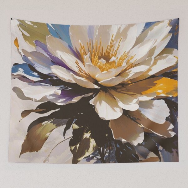 Item preview, Paint and flower designed and sold by ArtfullMinds.