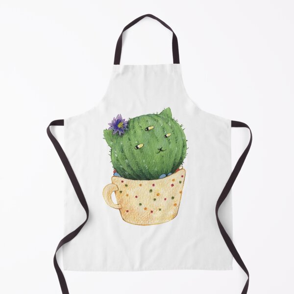 Item preview, Cactus Cat in a pot designed and sold by balanyonok.