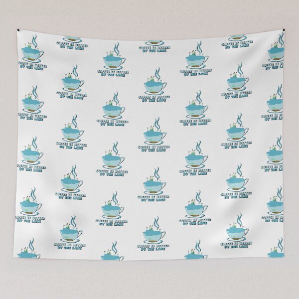 Item preview, Coffee is Better by the Lake designed and sold by DeadPixelDesign.