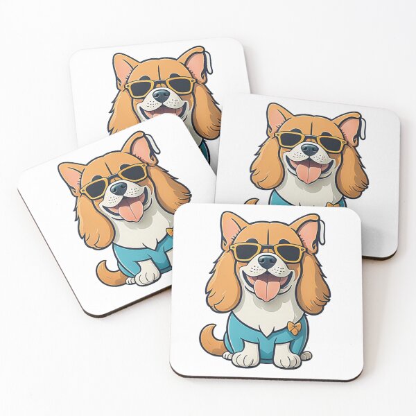 Item preview,  Fashionable Dog Stickers - Trendy Canine Accessories for Your Items designed and sold by StickerguyYYY.