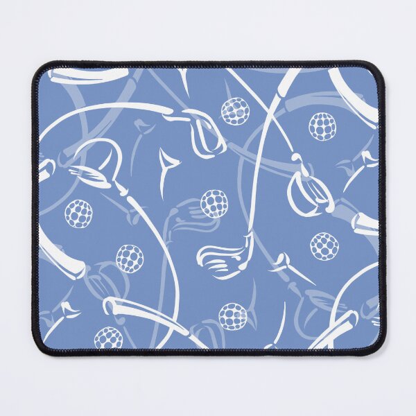 Item preview, Golf Driving ‘n Putting Pattern | Soft Blue designed and sold by L Diane Johnson.