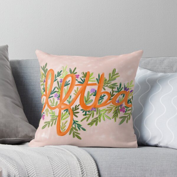 Item preview, DFTBA Don't Forget to be Awesome Leaves Illustration designed and sold by Laura Jane Kirton.