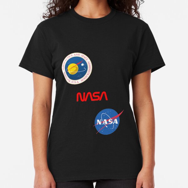Three different official NASA logos Classic T-Shirt