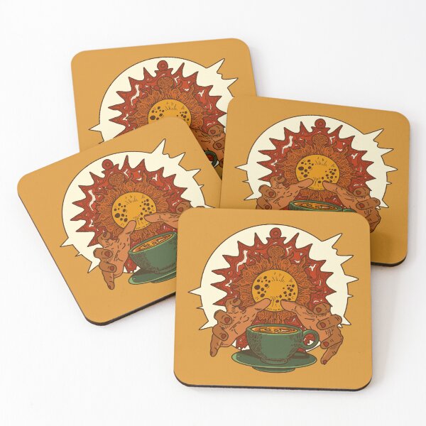 Item preview, THE EVER BRILLIANT GOLDMASK (has a cup of tea...)  designed and sold by AchillesArts.