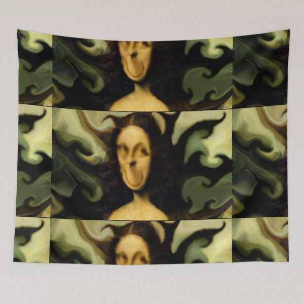 Item preview, Twisted Smiling Mona Lisa designed and sold by YoransArt.