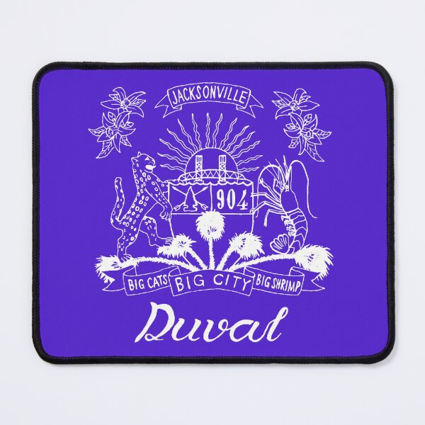 Item preview, Duval White Lettering on Purple designed and sold by DuvalCrest.