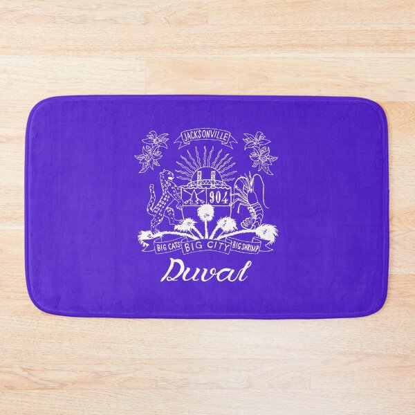 Item preview, Duval White Lettering on Purple designed and sold by DuvalCrest.