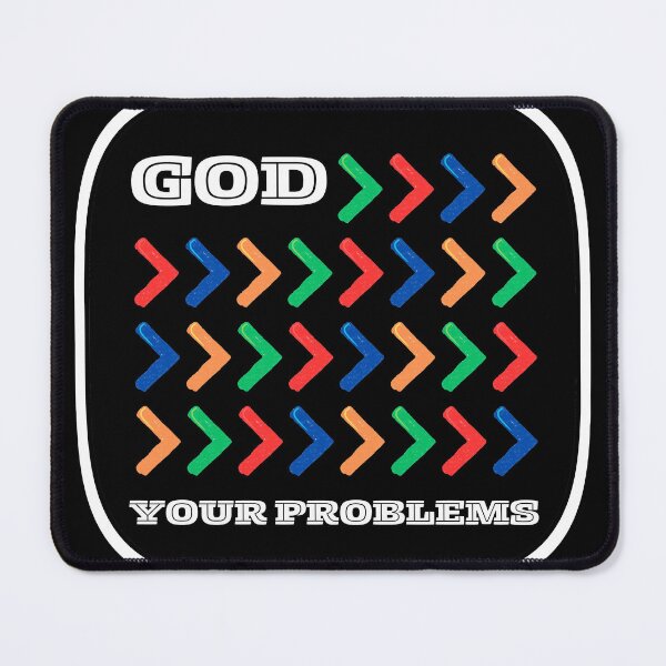 Item preview, God Is Bigger Than Your Problems Version 2 designed and sold by Art Intelligence.