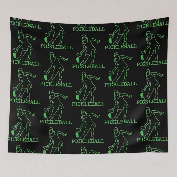 Aperçu de l'œuvre PICKLEBALL POSE CITATION DRÔLE DE PICKLEBALL POUR LES AMOUREUX DE PICKLEBALL créée et vendue par AaronHoy.