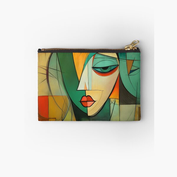 Item preview, Neocubism Woman with Green and Orange designed and sold by MyDearWorld.