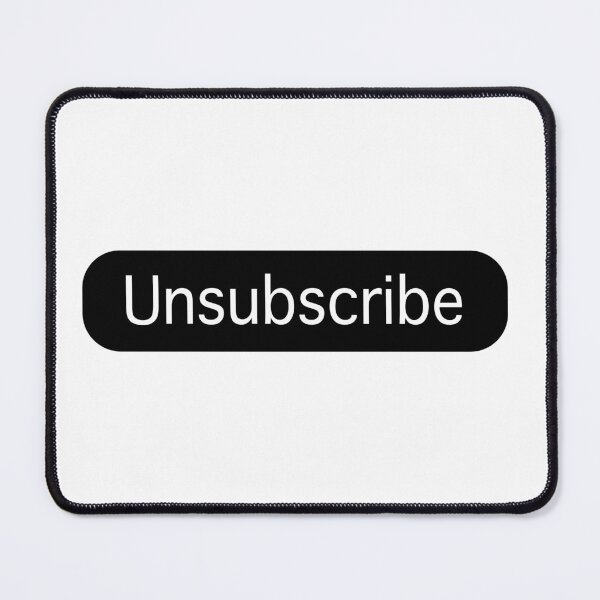 Item preview, Unsubscribe social media designed and sold by analogue_rock.