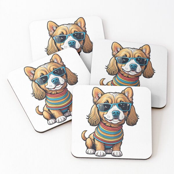 Item preview,  Fashionable Dog Stickers - Trendy Canine Accessories for Your Items designed and sold by StickerguyYYY.