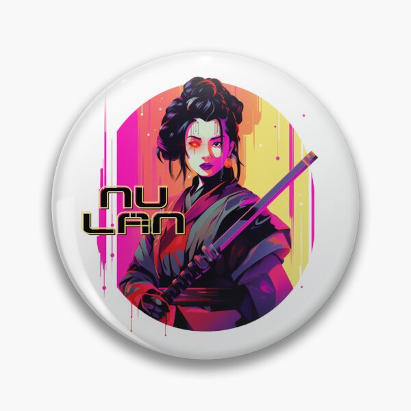Item preview, Nu-Lan Cybernetic Warrior - (Original Design) designed and sold by Elsewierd.