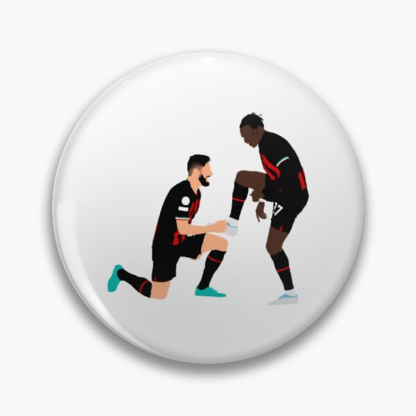 Item preview, Olivier Giroud and Rafael Leao Minimalist designed and sold by YeeSpive.
