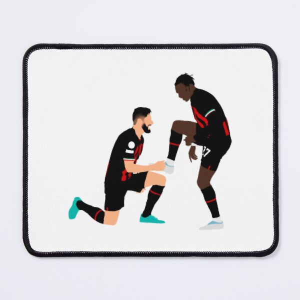 Item preview, Olivier Giroud and Rafael Leao Minimalist designed and sold by YeeSpive.