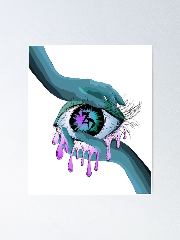 絵画 ZEDZ artwork 2015 Zeds Dead EDM eye Art