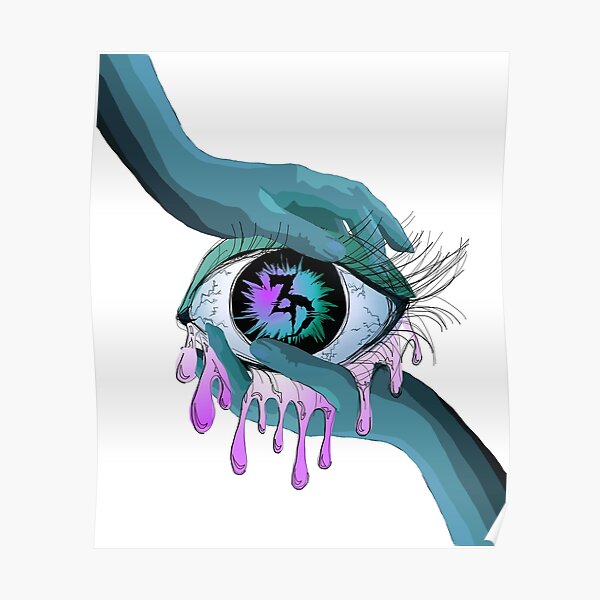 Zeds Dead EDM eye Art Poster