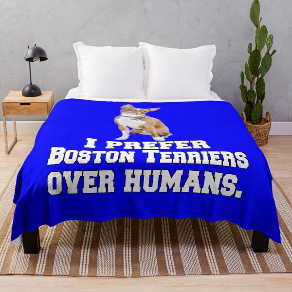 Item preview, Boston Terrier Dog Owner I Prefer Boston Terriers Over Humans designed and sold by fantasticdesign.