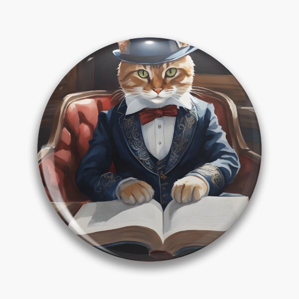 Item preview, Scholar Cat designed and sold by Jambonfromage.