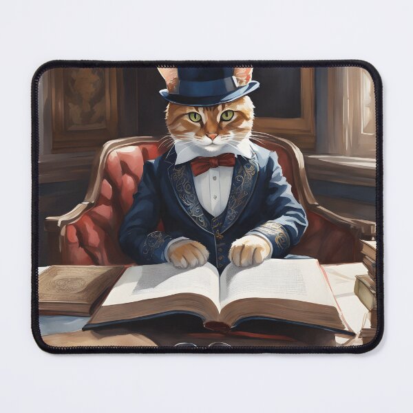 Item preview, Scholar Cat designed and sold by Jambonfromage.