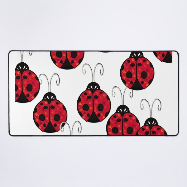 Item preview, One Ladybug Whimsical Insect Art designed and sold by Sharon Cummings Art.