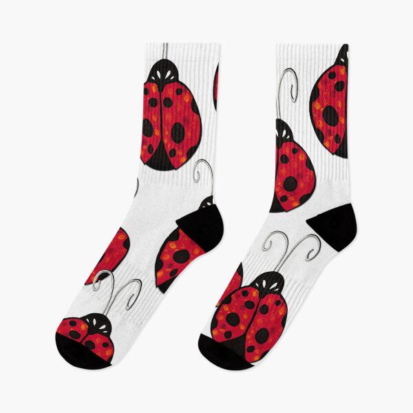 Item preview, One Ladybug Whimsical Insect Art designed and sold by Sharon Cummings Art.