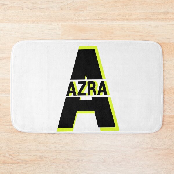 Item preview, Initial Monogram Azra Name Label designed and sold by OKINTA.
