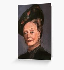 Violet Crawley Greeting Card