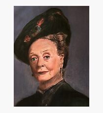 Violet Crawley Photographic Print