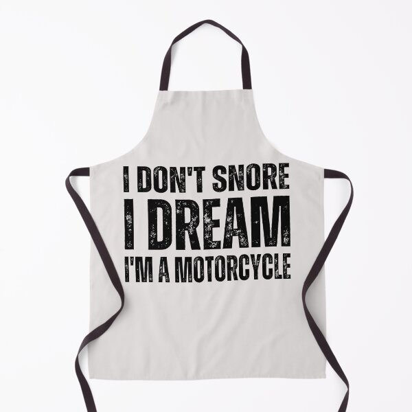Aperçu de l'œuvre Je ne ronfle pas, je rêve que je suis une moto, des cadeaux amusants créée et vendue par erozzz.