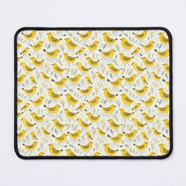 Item preview, Cute Yellow Bird, Bird, Pet, Animal, Cute Animal, Seamless, Animal Seamless, Pattern designed and sold by puppynpaw.