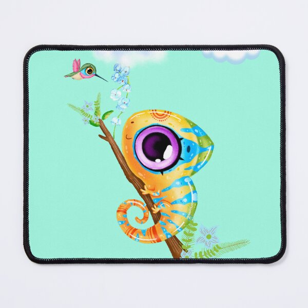 Item preview, Lizard big eyes colibrí hummer birds designed and sold by Shinetroves.