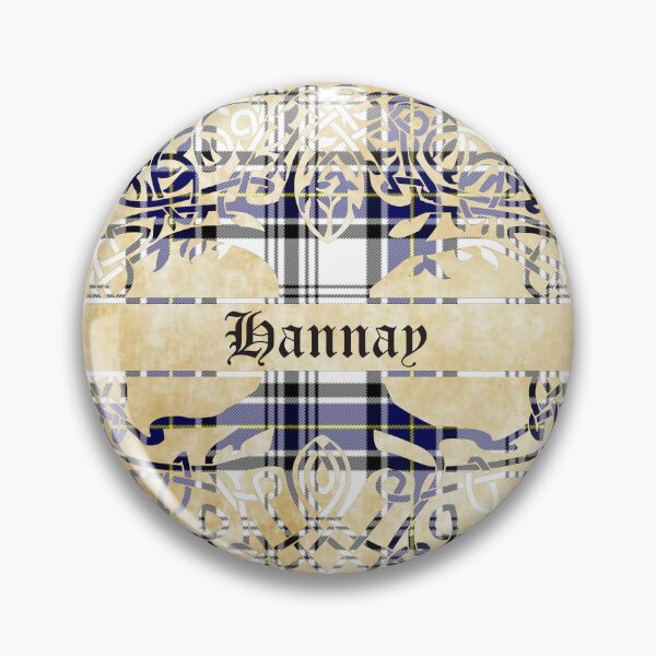 Item preview, Hannay Tree of Life Clan Scottish Surname tartan designed and sold by BagTown Clans.