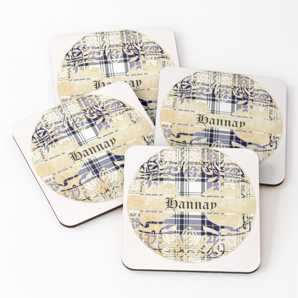 Artikelvorschau, Hannay Tree of Life Clan schottischer Nachname Tartan entworfen und verkauft von BagTown Clans.