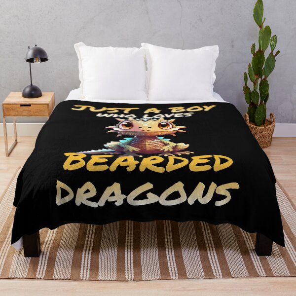 Item preview, Just A Boy Who Loves Bearded Dragons designed and sold by Sunmoonlove.