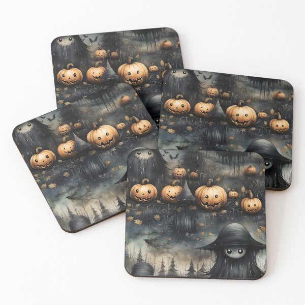 Item preview, Witch Colorful Creatures of the Night - Halloween Patterns designed and sold by Studio-Mind.