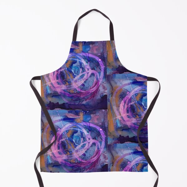 Item preview, Vital Seeds, Blue, purple, pink & white abstract alcohol ink art piece  designed and sold by IICents.