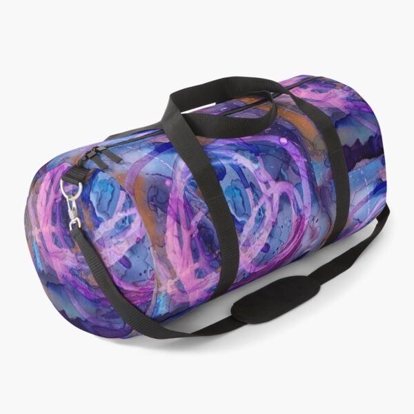 Item preview, Vital Seeds, Blue, purple, pink & white abstract alcohol ink art piece designed and sold by IICents.