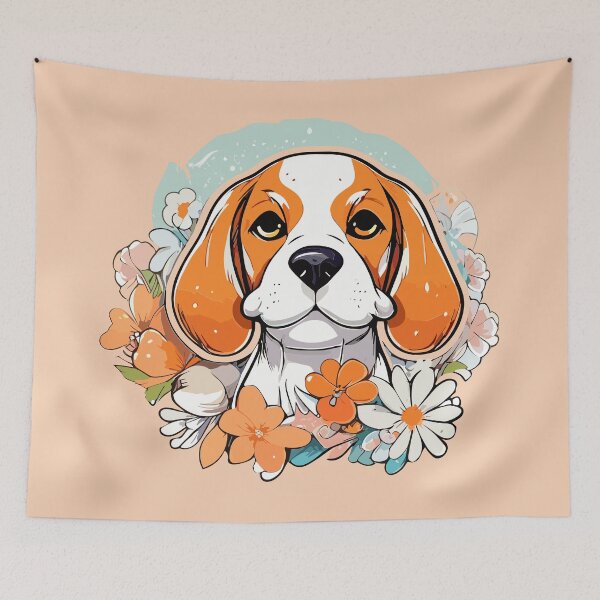 Item preview, Pretty beagle designed and sold by PrintsCreativ.