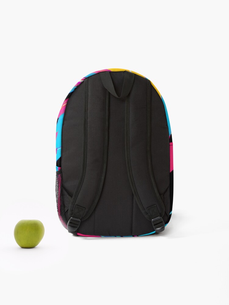 Thumbnail 2 of 3, Backpack, Abstract Fragmented Geometry designed and sold by Arkneer.
