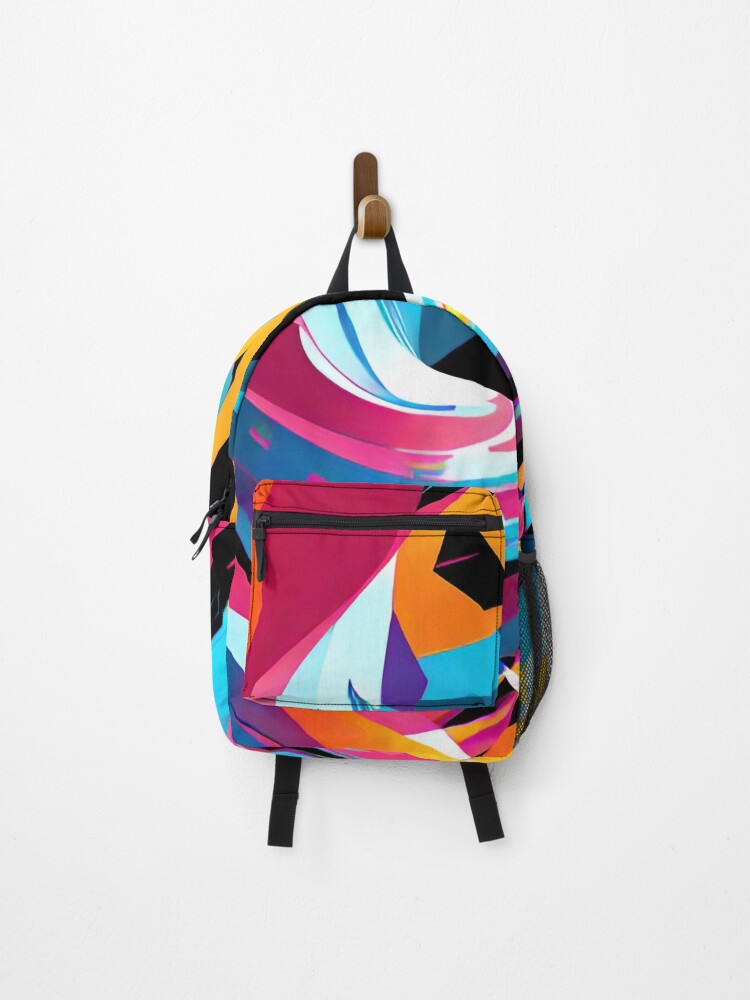 Thumbnail 1 of 3, Backpack, Abstract Fragmented Geometry designed and sold by Arkneer.