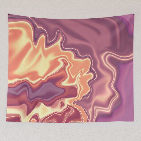 Item preview, Liquidity Swirling Liquid Lines and Swirley Shapes Contemporary Abstract 4 of 4 designed and sold by Beachy.