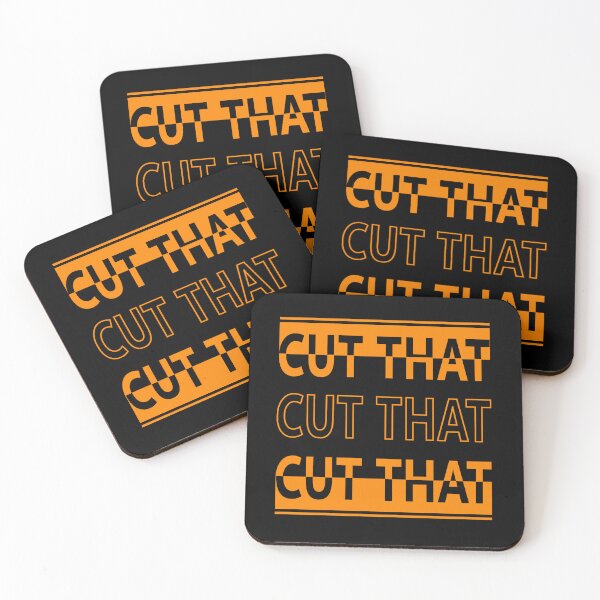 Item preview, Funny Podcast Quote Cut That Cut That Cut That cool design for all Viewers designed and sold by saadabs.