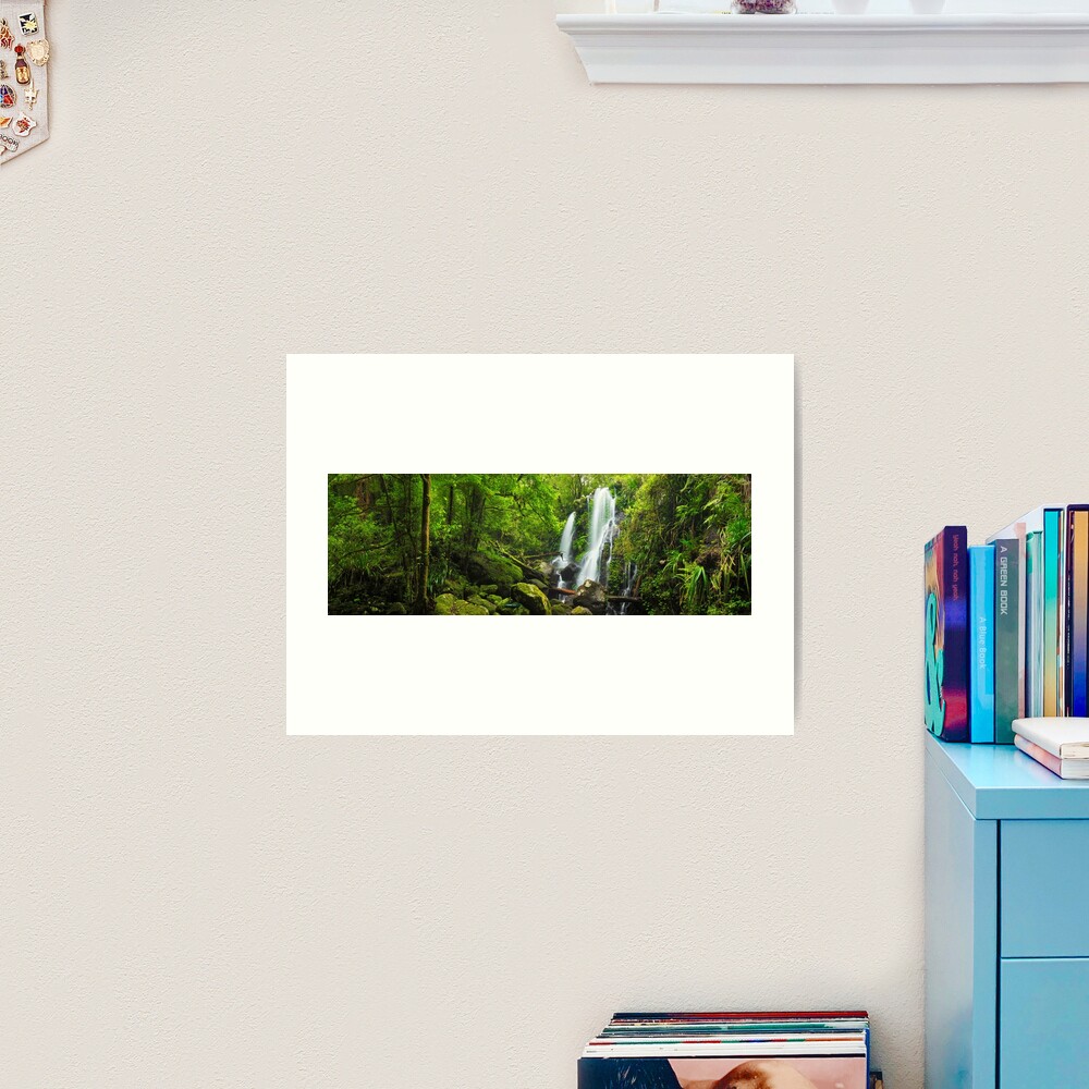 Chalahn Falls, Lamington National Park, Queesland, Australia Art Print