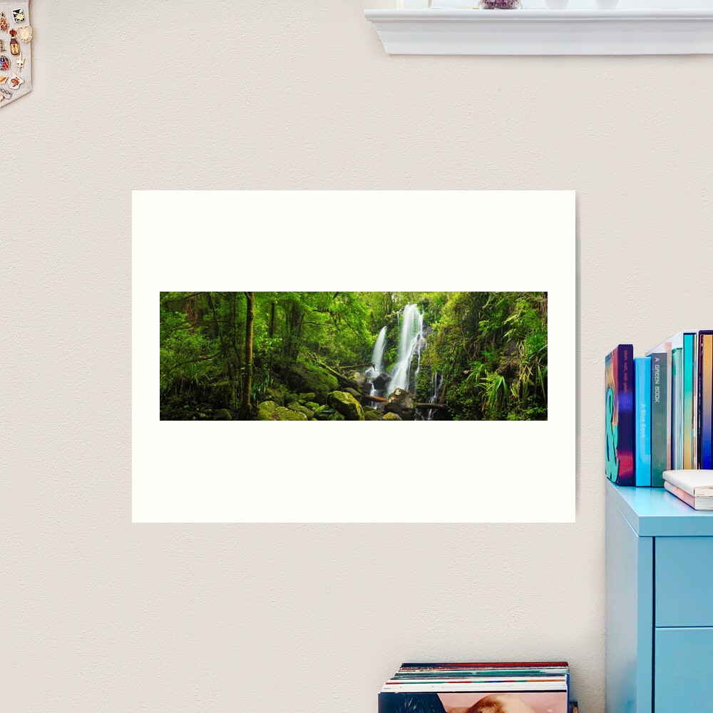 Chalahn Falls, Lamington National Park, Queesland, Australia Art Print
