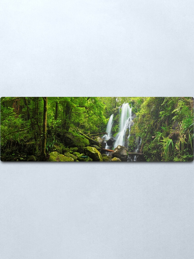 Alternate view of Chalahn Falls, Lamington National Park, Queesland, Australia Metal Print