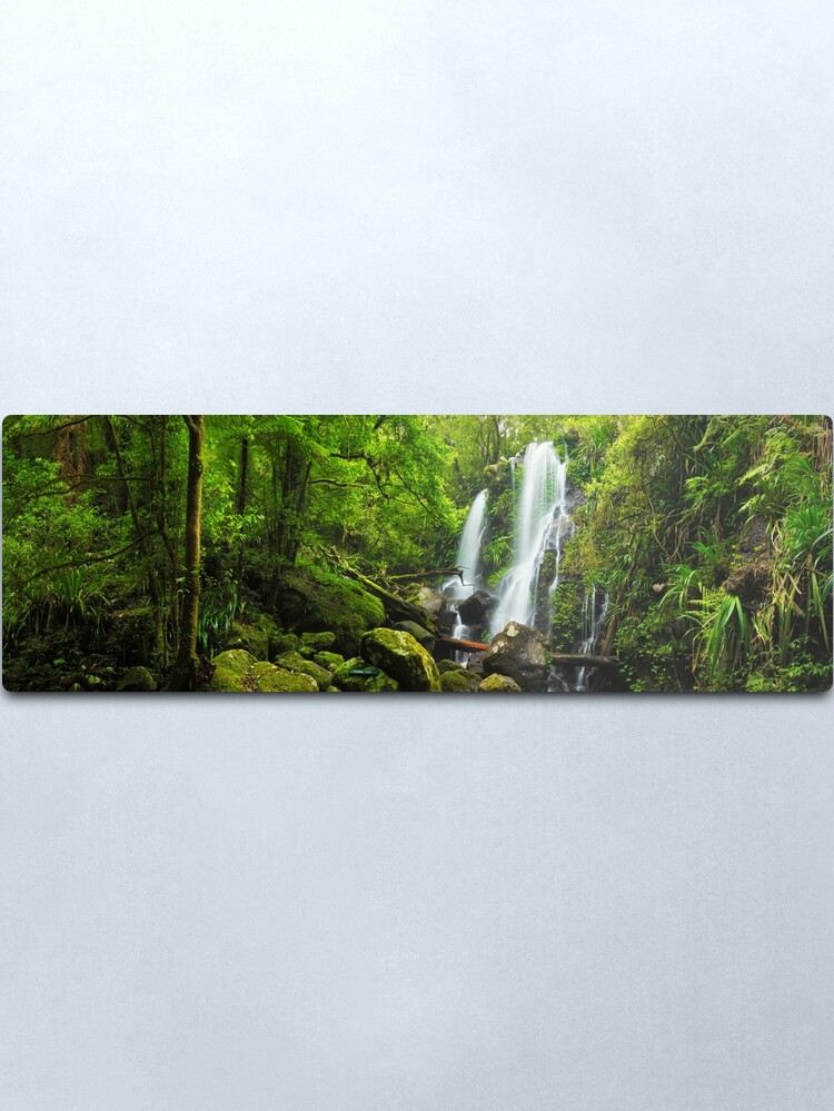Alternate view of Chalahn Falls, Lamington National Park, Queesland, Australia Metal Print